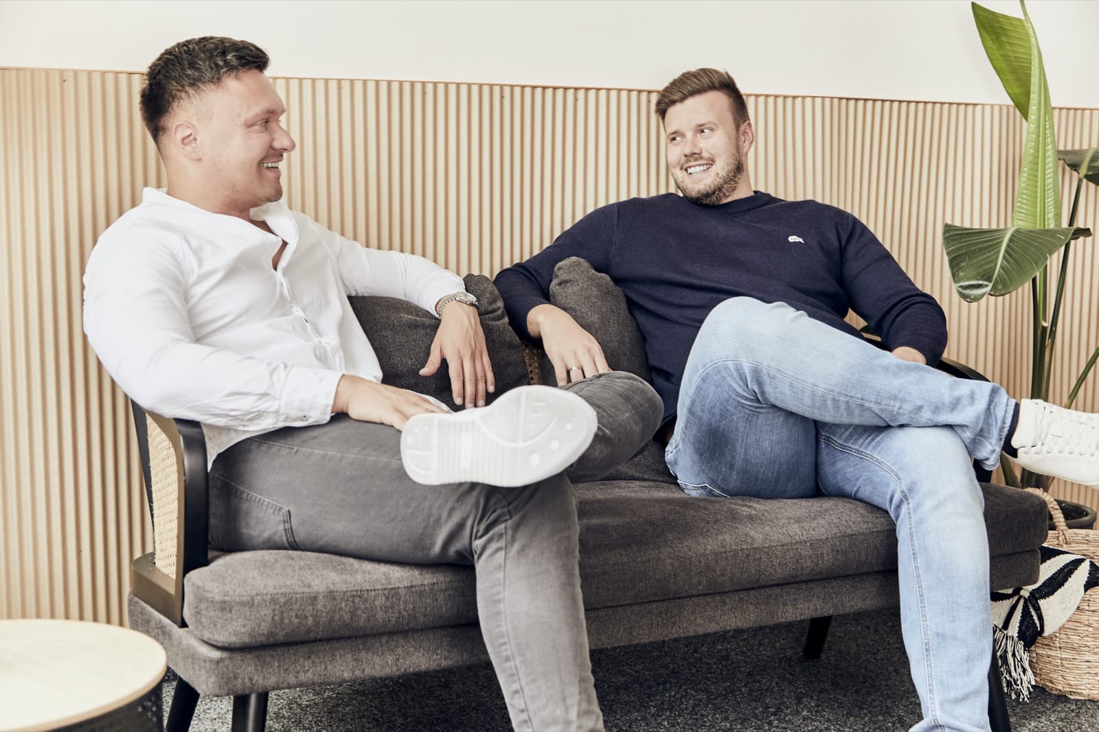 Sebastian Sallge und Sebastian Beneke, die Gründer von Lyonic